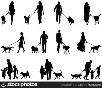 people and dogs