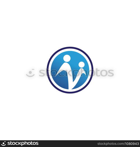 people care success health life logo template icons and community