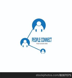 People connection  social media network business 