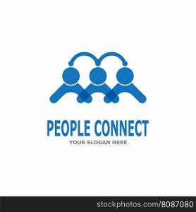 People connection  social media network business 