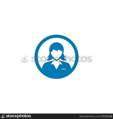 People contact,customer service or call center logo icon illustration design