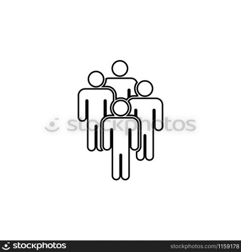 People graphic design template vector illustration isolated. People graphic design template vector illustration