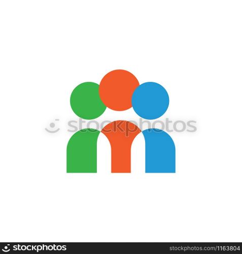 People graphic design template vector isolated illustration
