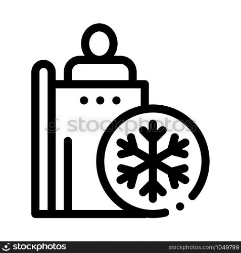 People Heating Point Biohacking Icon Vector Thin Line. Contour Illustration. People Heating Point Biohacking Icon Vector Illustration