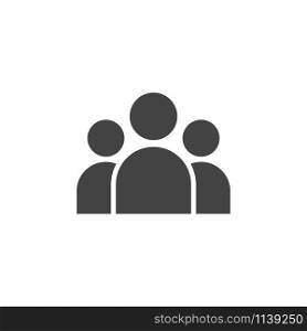 People icon graphic design template vector isolated. People icon graphic design template vector