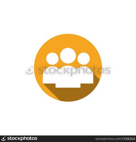 People icon graphic design template vector isolated. People icon graphic design template vector