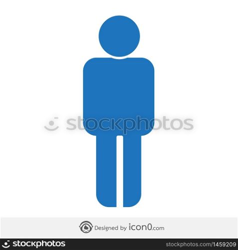 People icon man sign