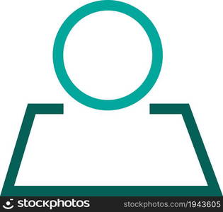 People icon sign symbol design