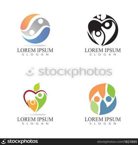 People Icon work group Vector illustration design