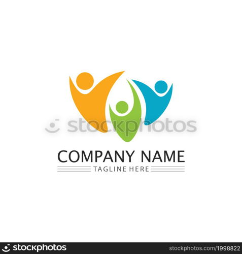 People Icon work group Vector illustration design