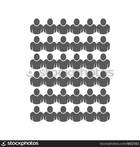 People Icon work group Vector illustration design