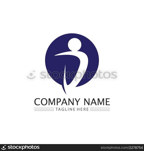 People logo, Team, Succes people work, Group and Community, Group Company and Business logo vector and design Care, Family icon Succes logo