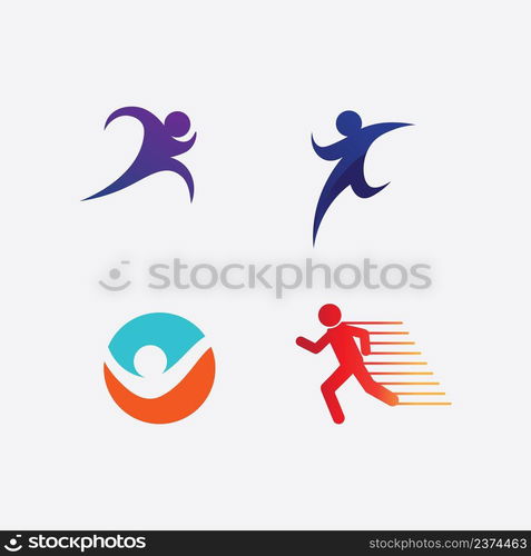 People logo, Team, Succes people work, Group and Community, Group Company and Business logo vector and design Care, Family icon Succes logo