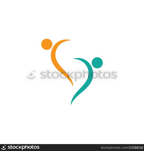 People logo Team Success people work Group and Community Group Company and Business logo vector and design Care Family icon Success logo