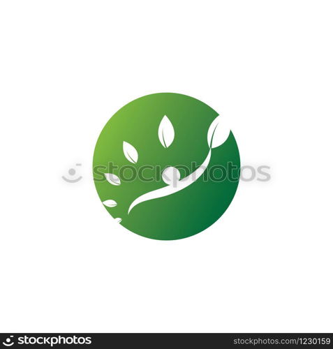 People Tree Vector Logo Template