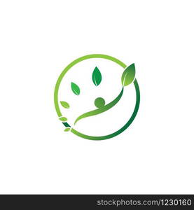 People Tree Vector Logo Template