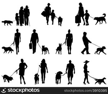 people with dogs