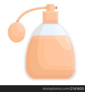 Perfume bottle icon cartoon vector. Spray fragrance. Makeup shape. Perfume bottle icon cartoon vector. Spray fragrance