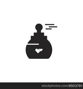 perfume icon.vector illustration symbol logo design