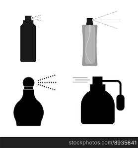 perfume icon.vector illustration symbol logo design