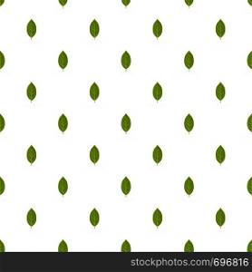 Persimmon leaf pattern seamless in flat style for any design. Persimmon leaf pattern seamless