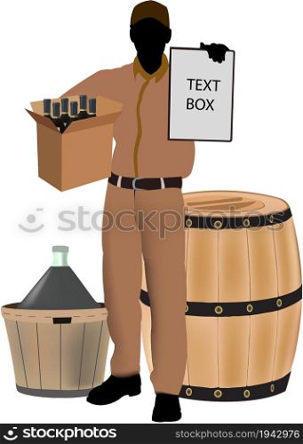 person delivery wine order order. person delivery wine order person delivery wine order