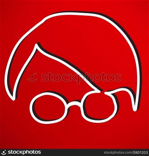 Person with glasses