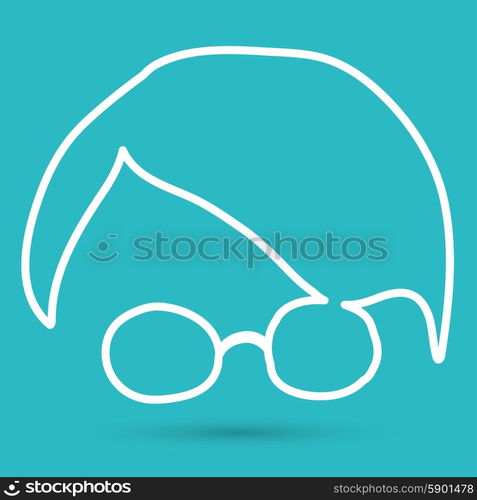 Person with glasses