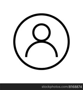 personal id icon logo vector design