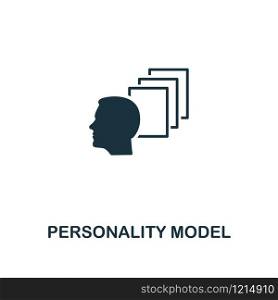 Personality Model icon. Premium style design from personality collection. Pixel perfect personality model icon for web design, apps, software, printing usage.. Personality Model icon. Premium style design from personality icon collection. Pixel perfect Personality Model icon for web design, apps, software, print usage