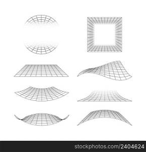 Perspective grid. 3d line surface of floor tiles horizon geometrical shapes garish vector stylized grid template. Illustration surface perspective and grid line design. Perspective grid. 3d line surface of floor tiles horizon geometrical shapes garish vector stylized grid template