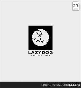 pet animals care consulting, logo template vector illustration with business card. pet animals care consulting, logo template vector illustration
