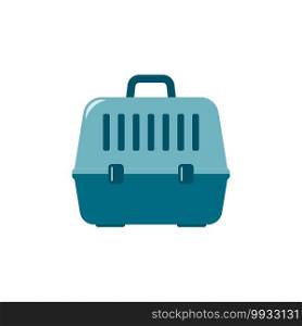Pet carrier vector icon. Carrying icon isolated on white background