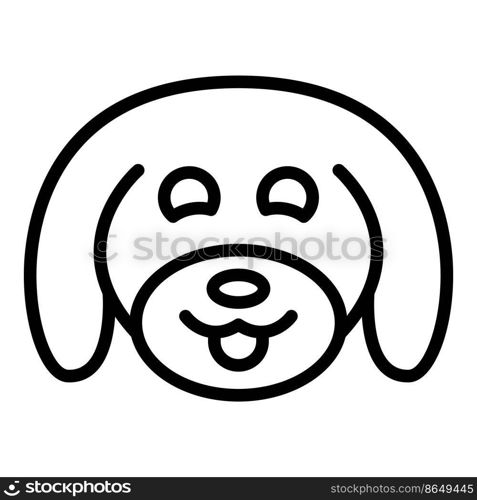 Pet hotel icon outline vector. Dog spa. Bath shower. Pet hotel icon outline vector. Dog spa