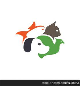 Pet Shop Animal Logo template