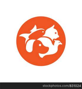 Pet Shop Animal Logo template