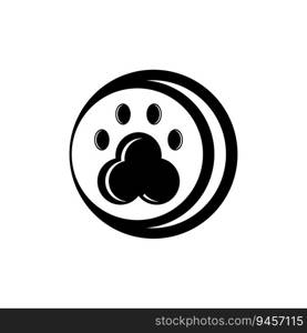 Pet shop icon logo design vector illustration.