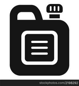 Petrol canister icon simple vector. Fuel oil. Gasoline gallon. Petrol canister icon simple vector. Fuel oil