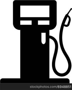 Petrol Station Icon Vector Art Illustration