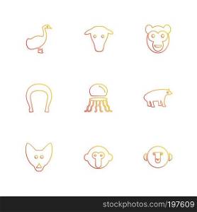 pets , animals , wild,  birds , bear , lion , paw , hunting , insects , eagle , hawk , cocroaches , pig , house fly , icon, vector, design,  flat,  collection, style, creative,  icons , hen , goat, cow , 
