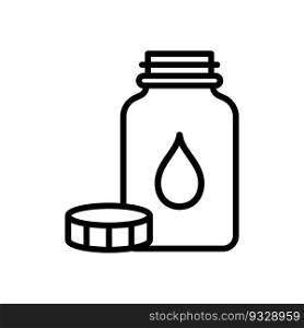 Pharmaceutical syrups icon vector on trendy design