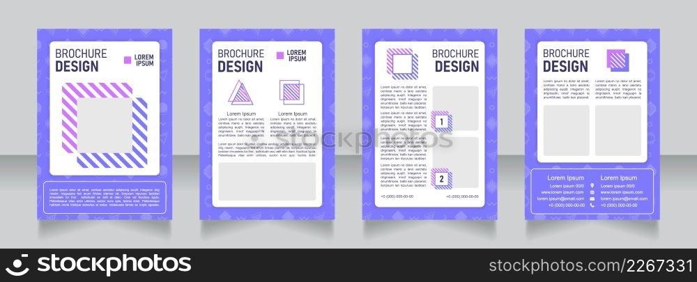 Pharmacy blank brochure design. Template set with copy space for text. Premade corporate reports collection. Editable 4 paper pages. Bahnschrift SemiLight, Bold SemiCondensed, Arial Regular fonts used. Pharmacy blank brochure design