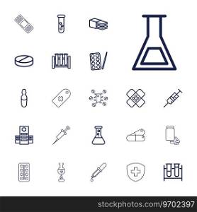 Pharmacy icons Royalty Free Vector Image