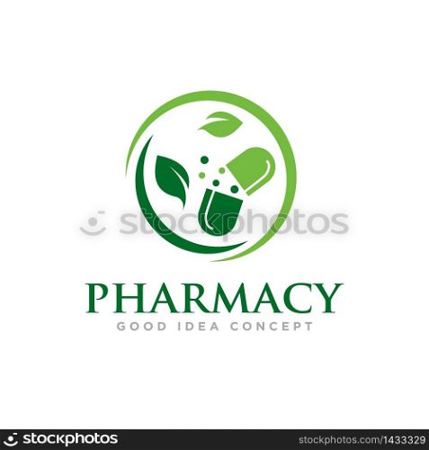 Pharmacy Logo Icon Design Vector