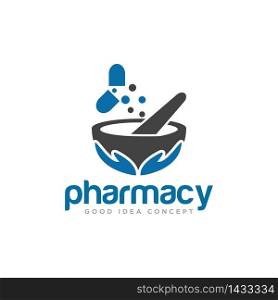 Pharmacy Logo Icon Design Vector