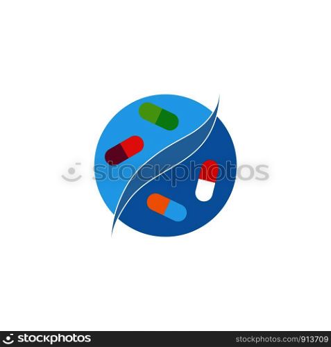 Pharmacy logo vector template