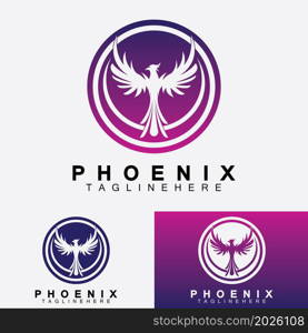 Phoenix logo Vector Illustration Design Template