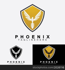 Phoenix logo Vector Illustration Design Template