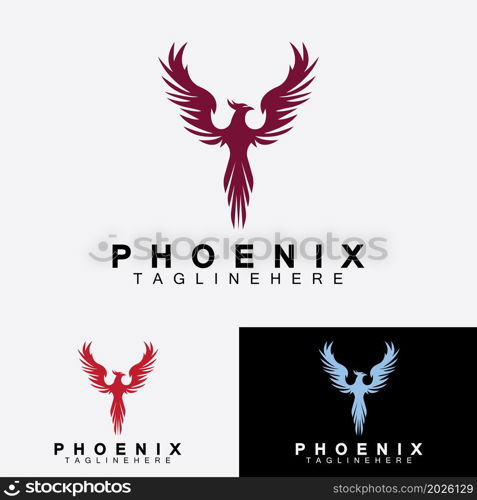 Phoenix logo Vector Illustration Design Template