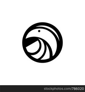 phoenix with negative logo template